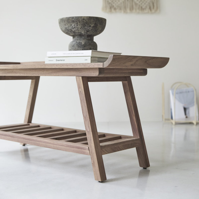 Pampa 43.31'' Solid Wood Console Table, 19.69" H x 43.31" W x 15.75" D