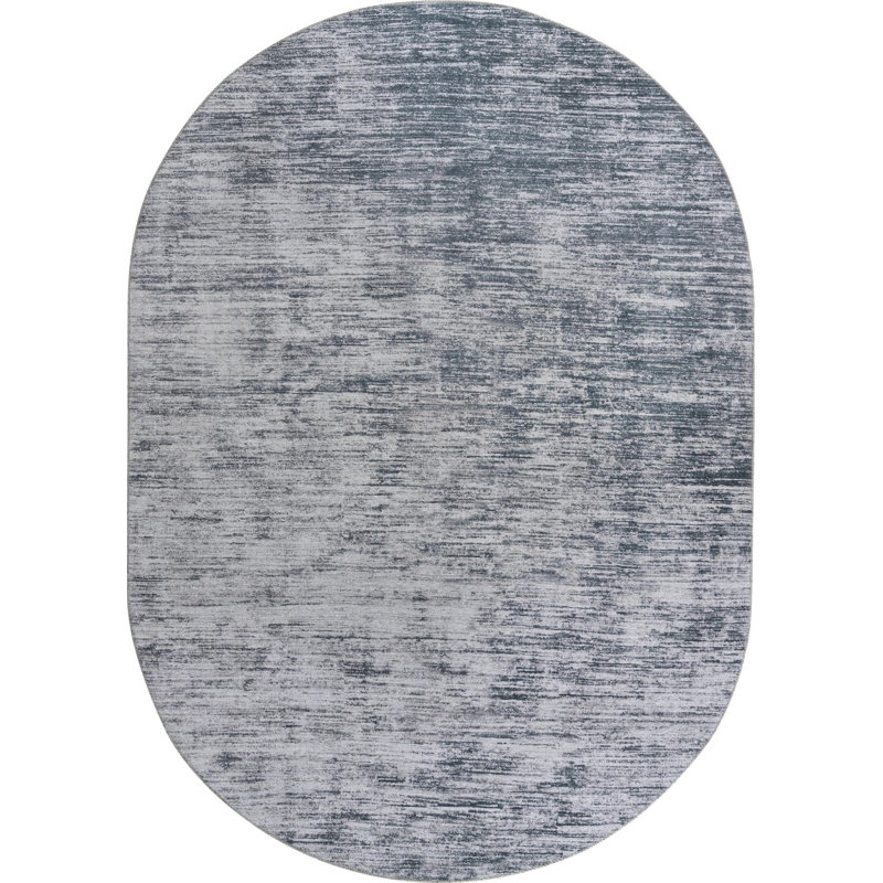 Ikhasa Chenille Indoor Rug, Oval 7'6" x 10'6"