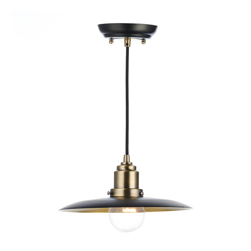 Deltona 1 - Light Black Cone Pendant