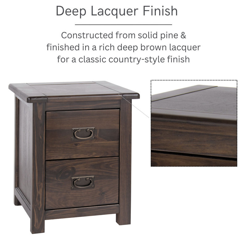 Sommerville 3-Piece Bedroom Set, 6-Drawer Chest & 2 Bedside Cabinets