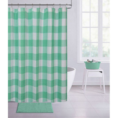 Rideau de douche 100% coton Elaiza