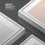 "Bright Abstract Shapes", 3 pièces, cadre flottant, impression sur toile-79731113