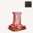Rocky Baroque 5.91'' H Glass Tabletop Candlestick