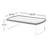 Lisbon Glass Top Coffee Table-90647656
