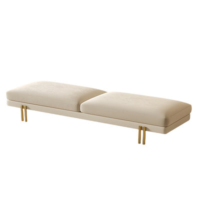 Banc rembourré Latanya