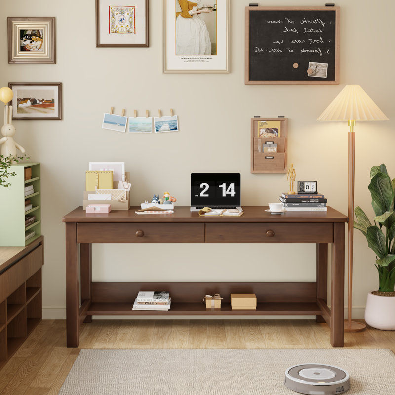 Bureau d'écriture Executive, Brun