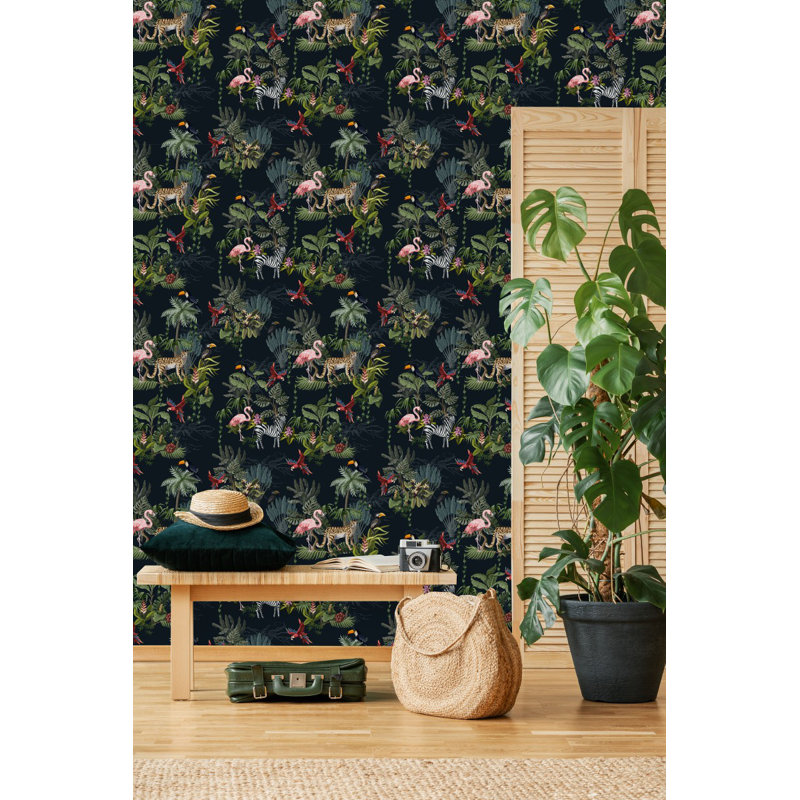 Carreau de papier peint l 25 po Cherryl, L 2,09 pi x L 10,42 pi