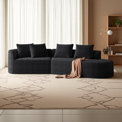 Canapé modulaire surdimensionné rembourré Modern
