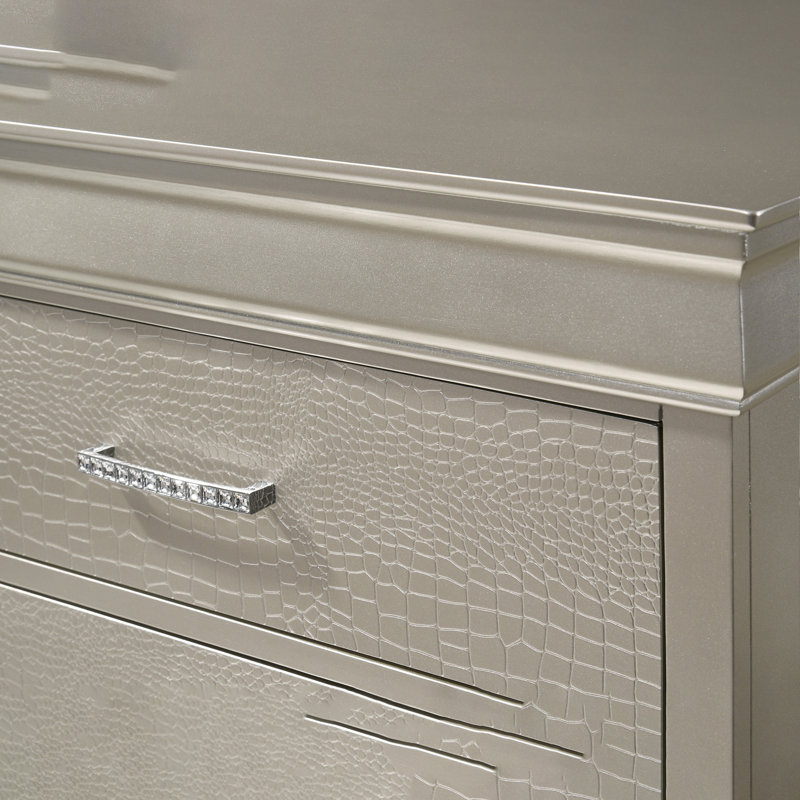 Mobilier de chambre à coucher 5 tiroirs 5 pièces