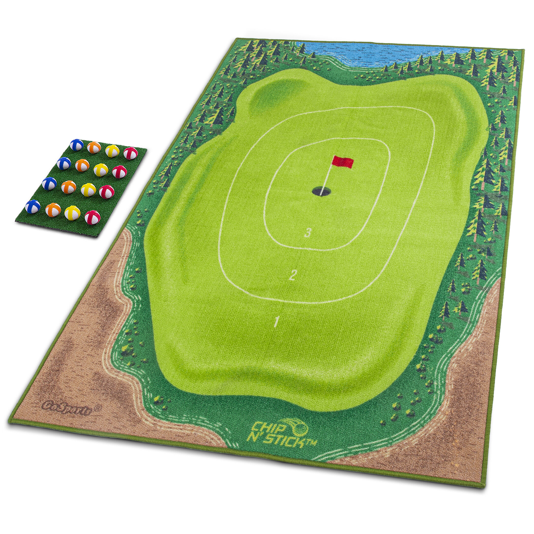 GoSports Par 4 Dice Golf Tabletop Game - Quick, Fun Games for All Ages!