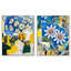 Blue Sunshine Set Floral & Botanical Canvas Print by Oliver Gal, Black Frame, 16 x 20-1347413544-1347413547