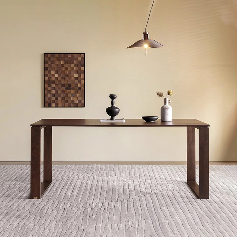The classic black walnut dining table, 29.52"H x 59.05"L x 31.49"W