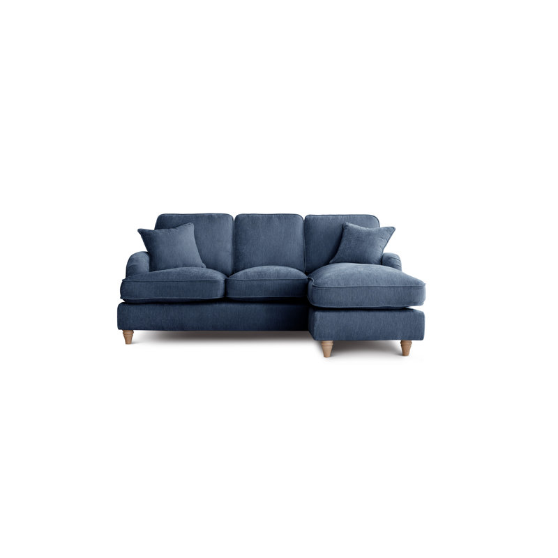 Galilee Corner Sofa, Navy