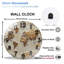 Horloge murale 12 po
