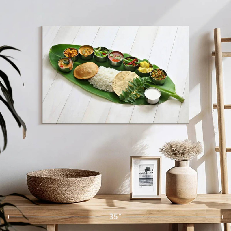 Yarlin South Indian Cuisine, H 16 po x l 24 po