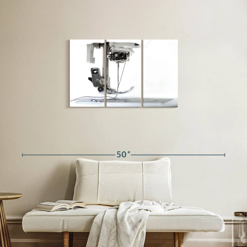 Senne Sewing Machine Close-Up, 20" H x 33" W