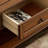 Brown Solid + Manufactured Wood Rectangular Coffee Table-2115595578