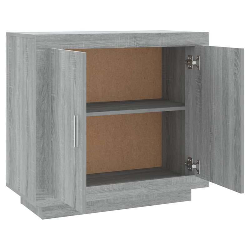 Jaylind Sideboard 80x40x75 cm Engineered Wood, Grey Sonoma