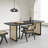Burlywood Rectangular Solid wood Butterfly Leaf Dining Table-1053036950-1053036951