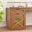 67" Farmhouse L Shaped Desk With 3 Drawers, Executive Desk-515814047