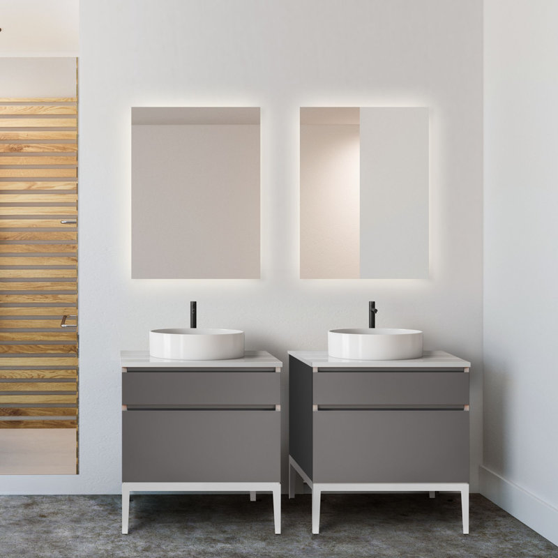 Vitality Lighted Mirror, 30" x 24"