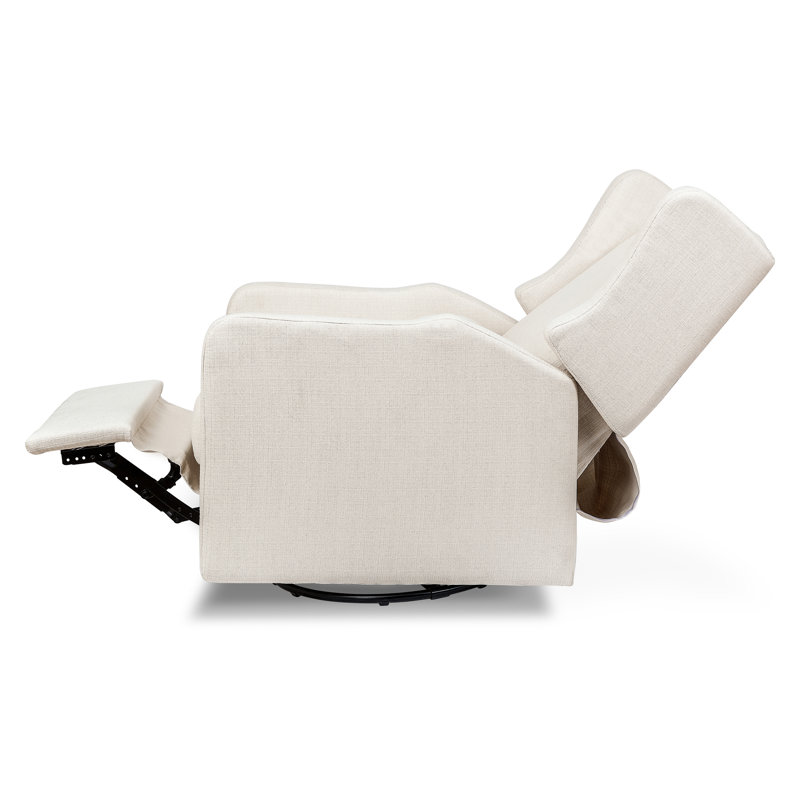 Arlo Recliner and Swivel Glider, Performance Cream Polyester Blend