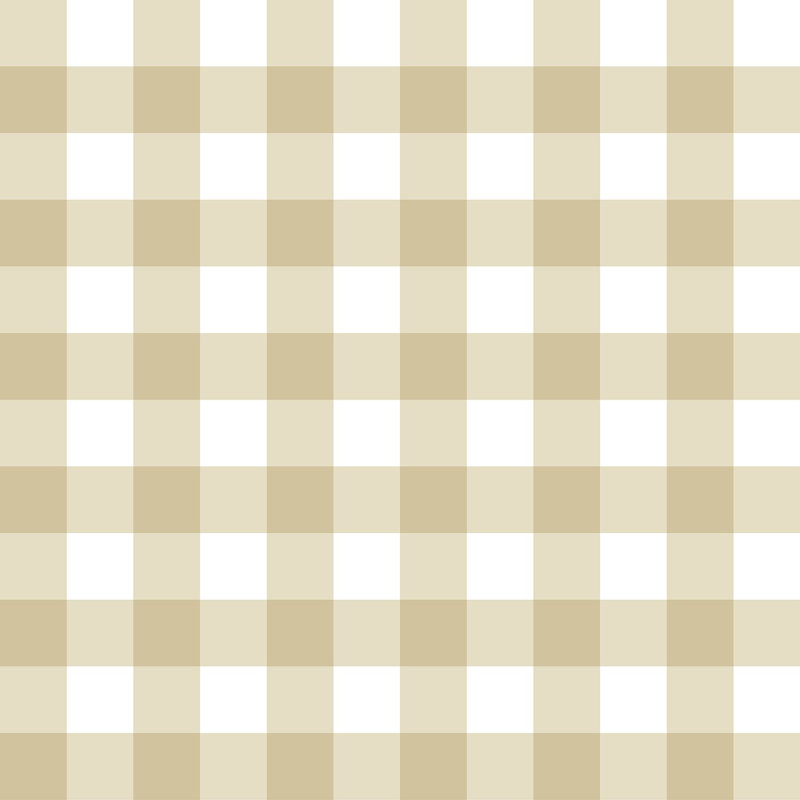 Nerijus Little Explorers 2 Tartan Boom Wallpaper Roll, Beige