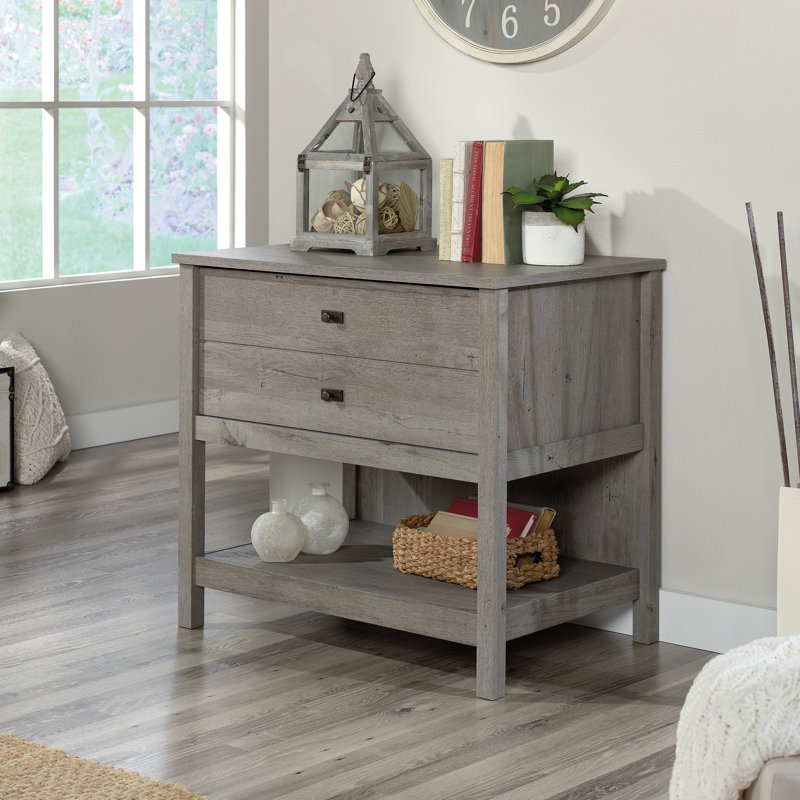 Lastacia 32.44'' Wide 1 -Drawer File Cabinet, Mystic Oak