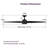 Annasophia 60'' Ceiling Fan with LED Lights-1607546367