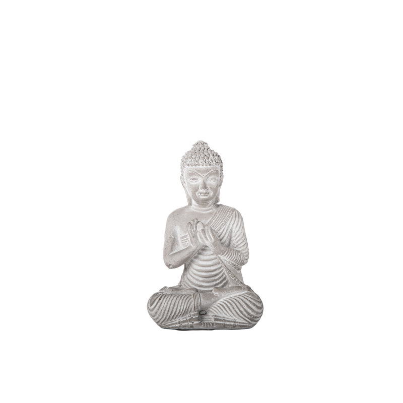 Bouddha méditant Gurshaan, gris