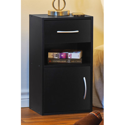 Puliafico 30cm W Manufactured Wood Bedside Table