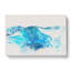 Rolling Ocean Waves Watercolour - Wrapped Canvas-56664817
