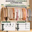 190 cm Rolling Clothes Rack-1726339201
