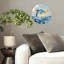 Horloge murale Dolphin Ocean