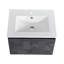 Ensemble de meuble-lavabo simple 24 po avec plateau en céramique Aroya