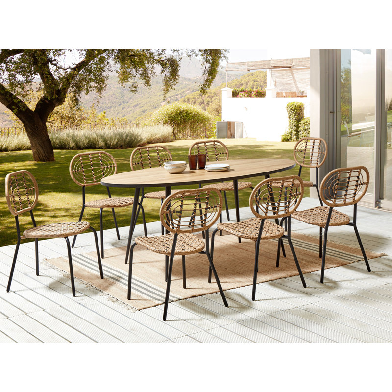 Aareona Stacking Patio Dining Side Chair