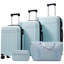 Ensemble de valises rigides 5 pièces avec verrou TSA et conception extensible-129435375-129435381