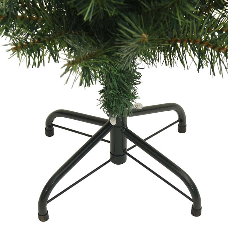 Mince arbre de Noël artificiel, 47.2", Basic, Vert