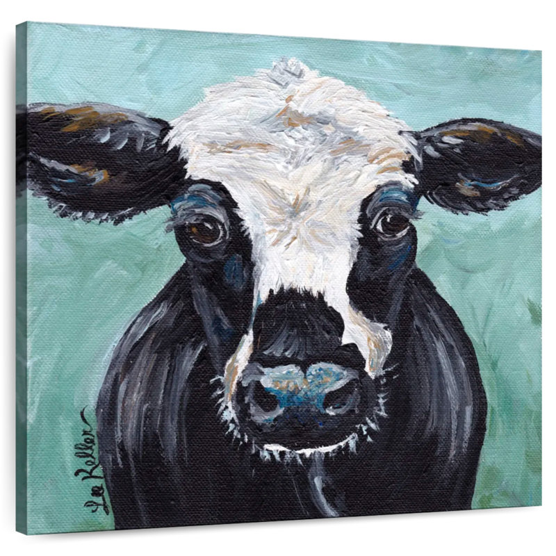 Brampt Cow Clyde, 16" H x 16" W