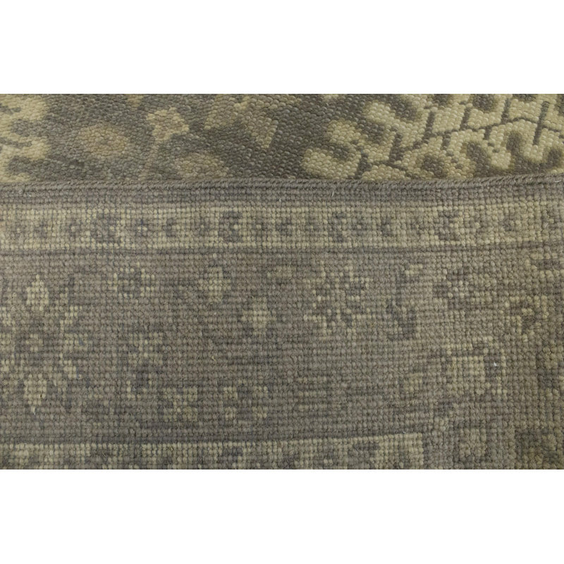 Tapis oriental brun discret 6X8'5 Mute