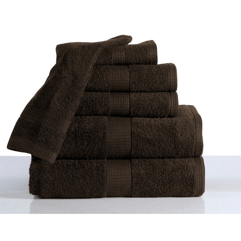 Haughton Cotton Plush Mulit-Size Set, Chocolate