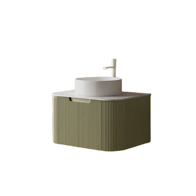 Base de meuble-lavabo mural sans lavabo Irving