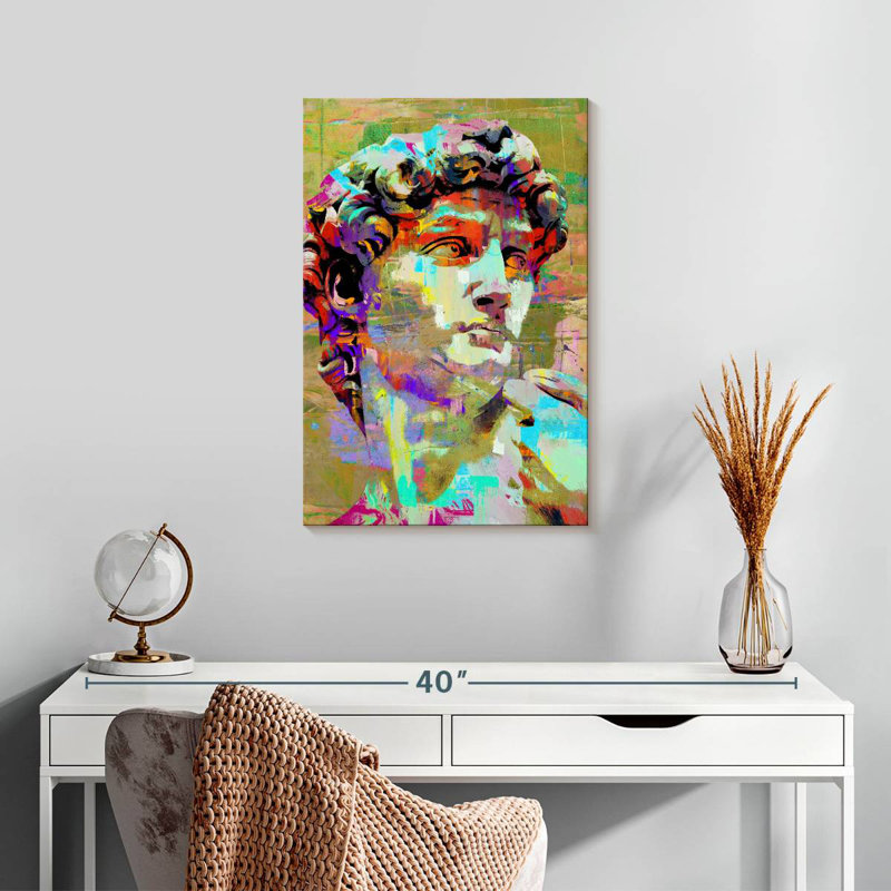 Leisha Michelangelo David III, H 24 po x l 16 po