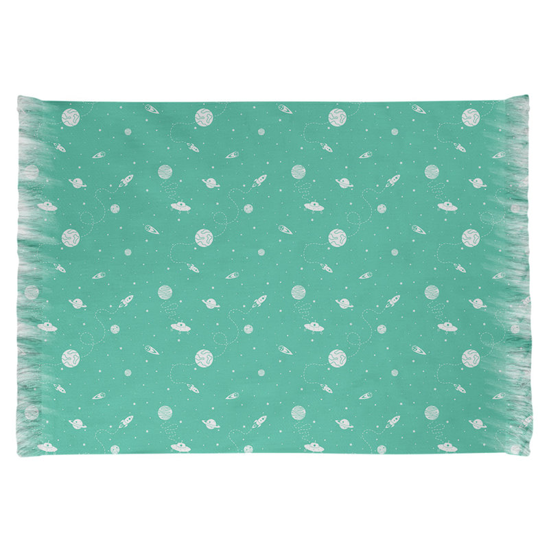 Tapis vert à motif de l'espace Mcguigan, Oui