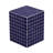 Callista 18" Modern Bohemian Ceramic Tiled Rectangle End Table-1924614602