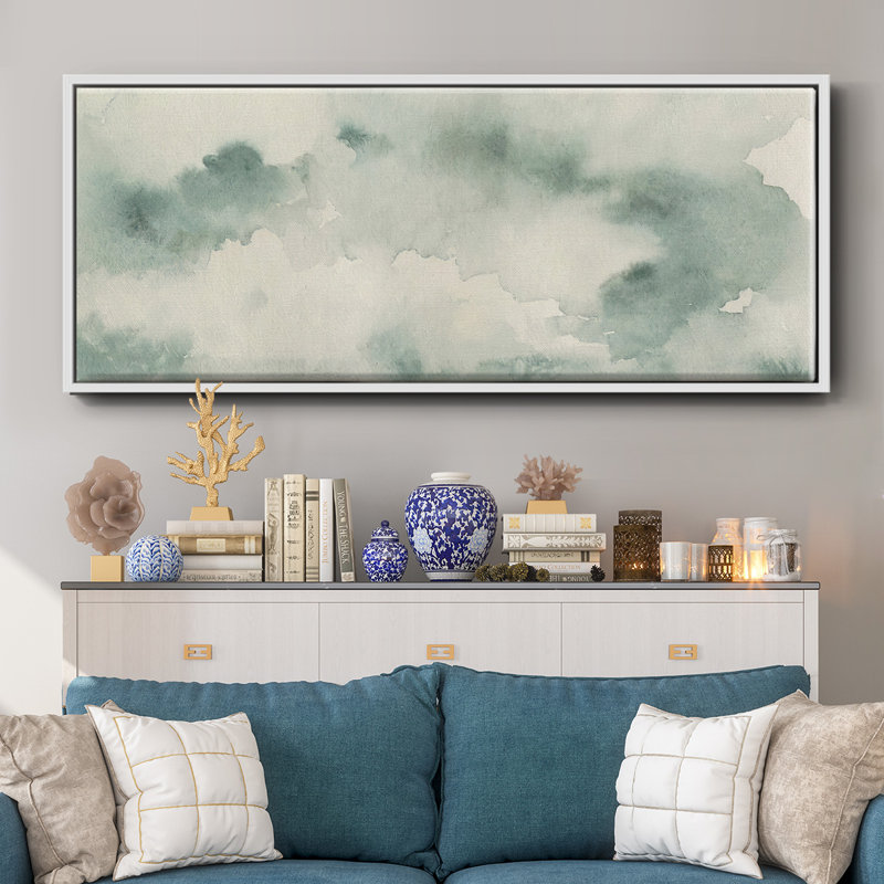 Ocean Impression III- Framed Canvas