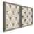 Toile avec cadre gris