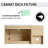 40" Wall Mounted Single Bathroom Vanity with Ceramic Top-630181581