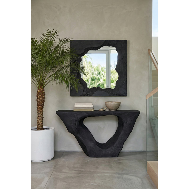 Magma Mirror, Charcoal Stone
