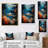 Teal Shark Animal Coastal Creatures " Teal Shark Animal Coastal Creatures "-552369180-552369382